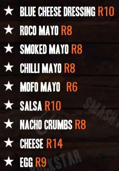 Some Of The Toppings At Rocomamas