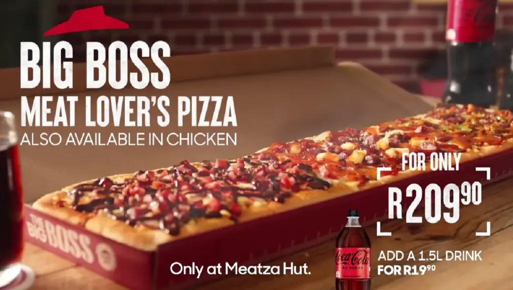 Pizza Hut Big Boss Meat Lover Pizza
