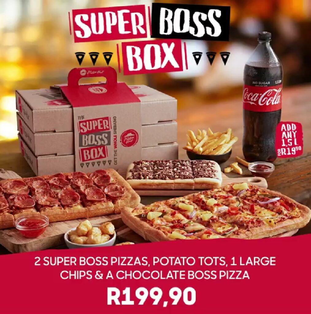 Super Boss Box Pizza Hut In South Africa