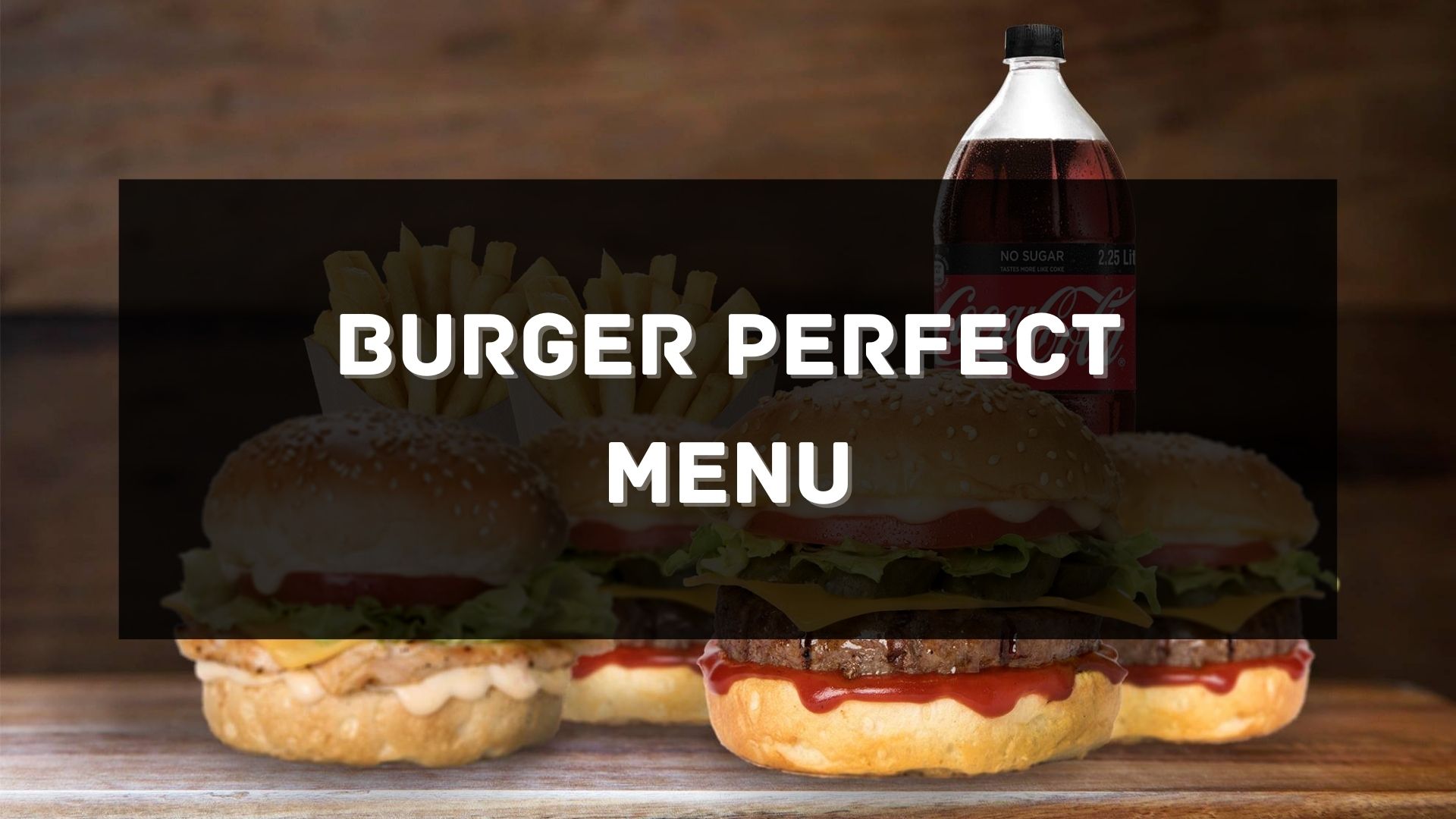 Burger Perfect Menu South Africa