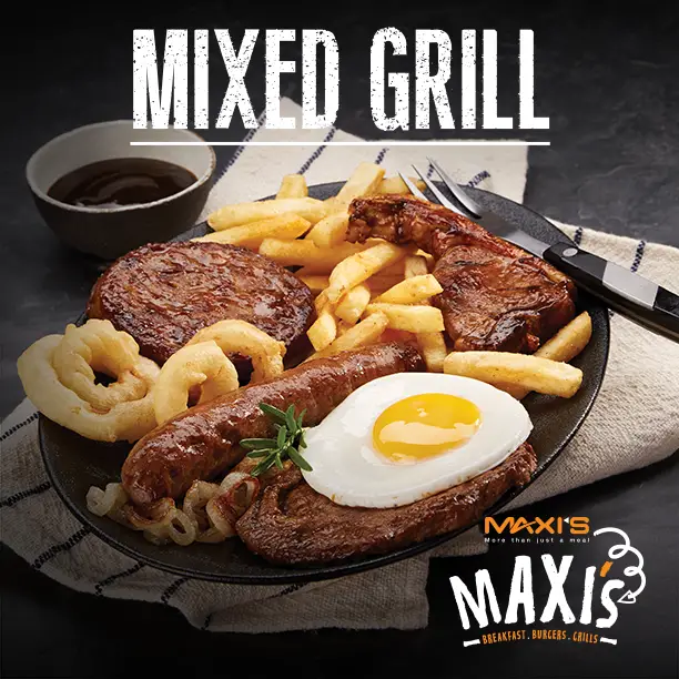 Maxis Menu Mixed Grill