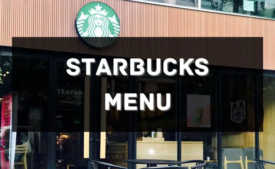 Starbucks Menu South Africa