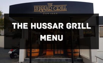 The Hussar Grill Menu South Africa