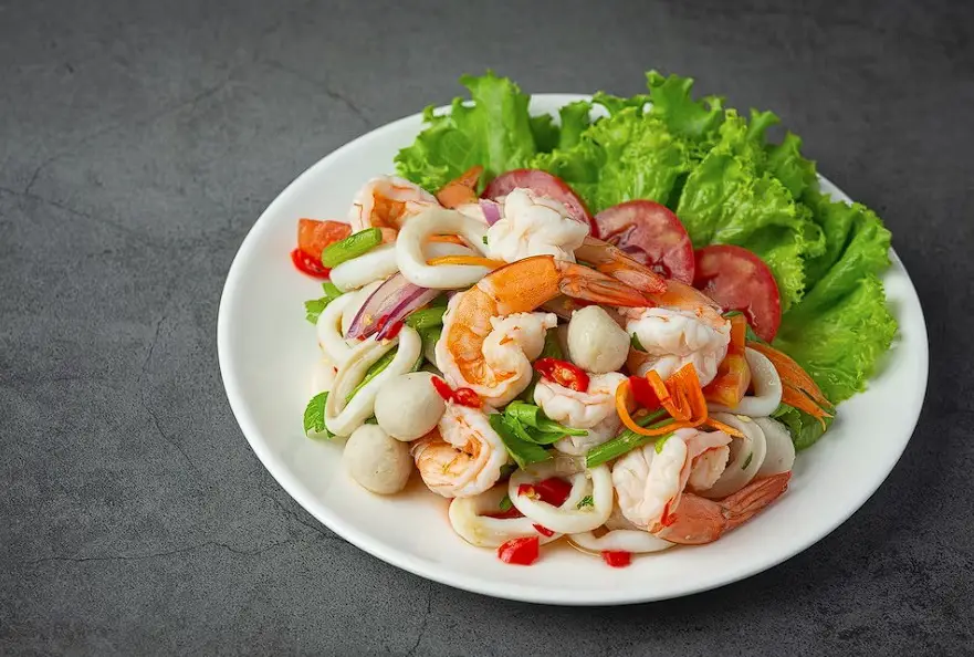 Active Sushi Seafood Salad